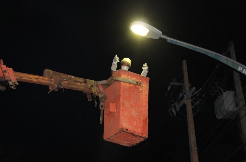  Prefeitura inicia troca de lâmpadas queimadas na iluminação pública