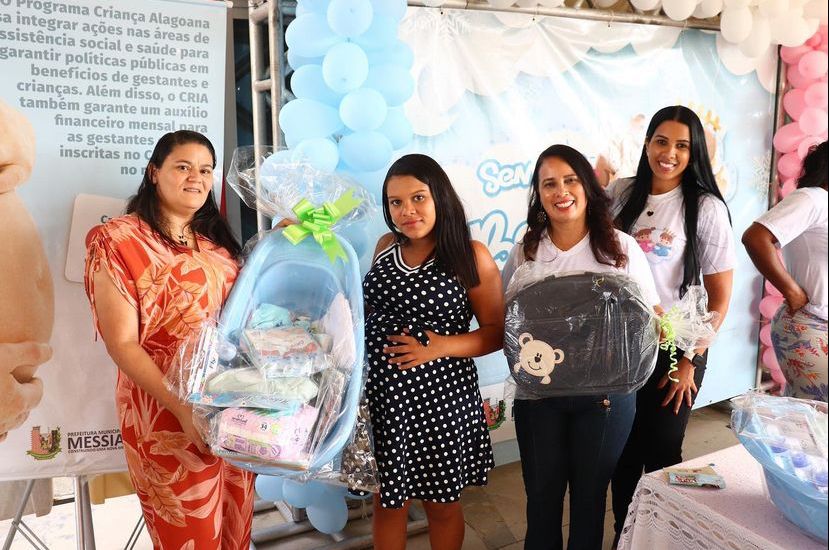  Secretaria de Assistência Social faz entrega de Kit de Enxoval para gestantes do Projeto Meninas mães